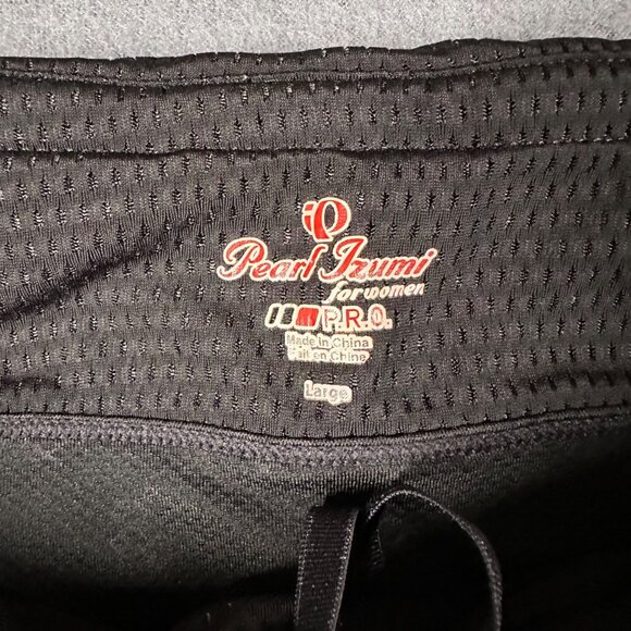 Pearl Izumi Womens L Black Pull On Athletic Skirt with Liner Hidden Pockets - Picture 5 of 14